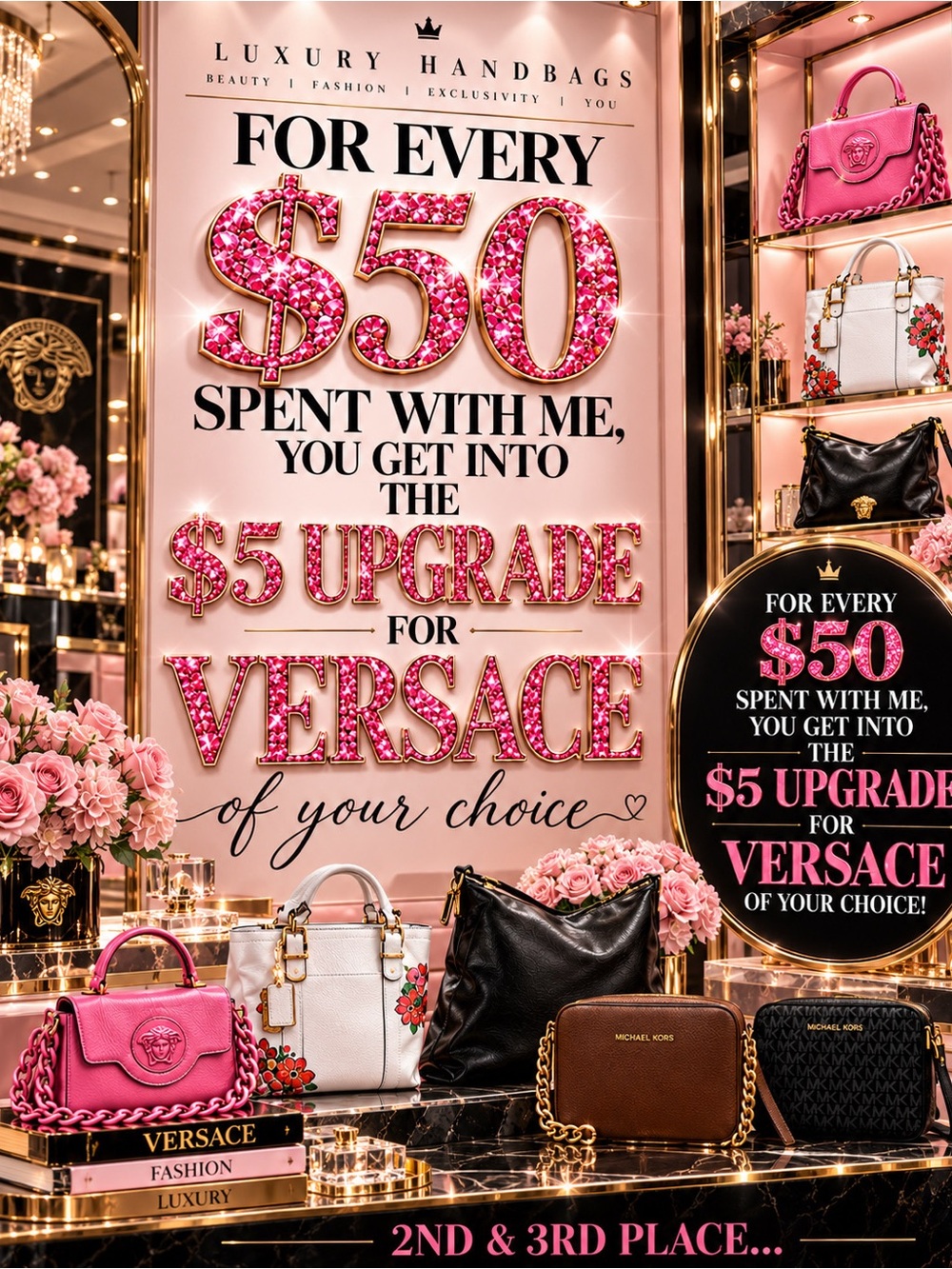 Versace 5$ upgrade opportunity